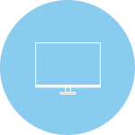 Icon image of a computer screen