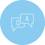 Icon of question and answer