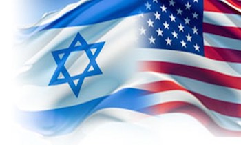 USA and Israel flag